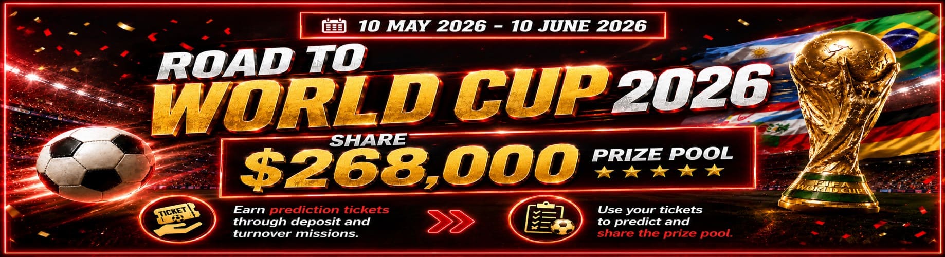 Nova88 World Cup Promotions