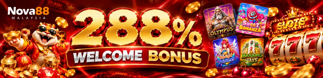 Nova88 Slots Welcome Bonus Promotion